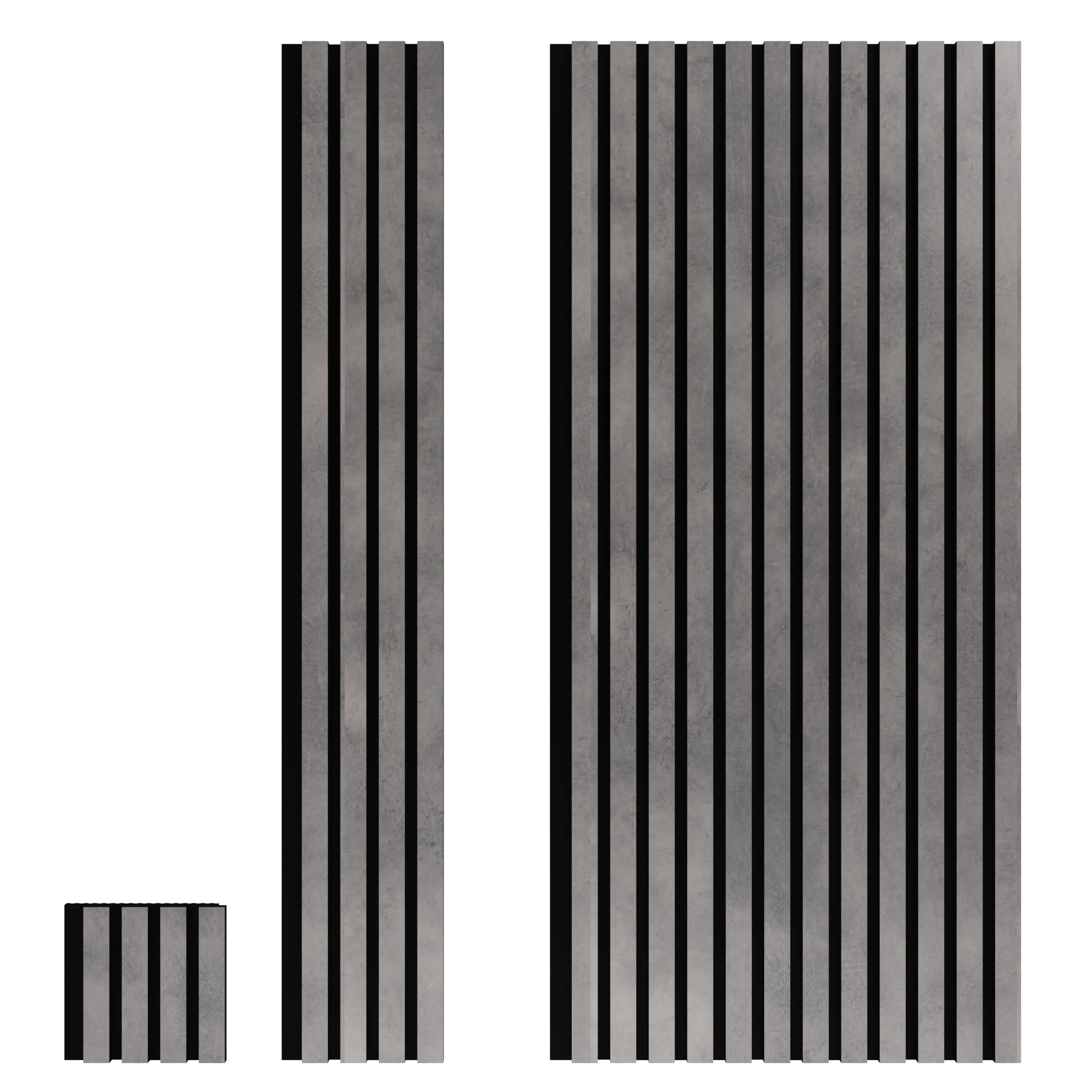 Panel acústico premium Cemento Lava