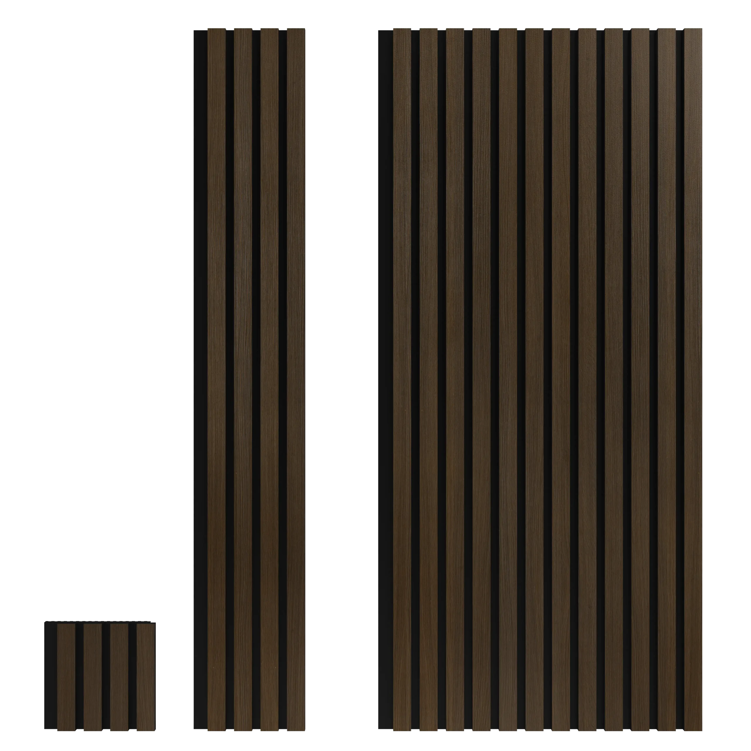 Panel acústico premium exterior Amaranth Oak