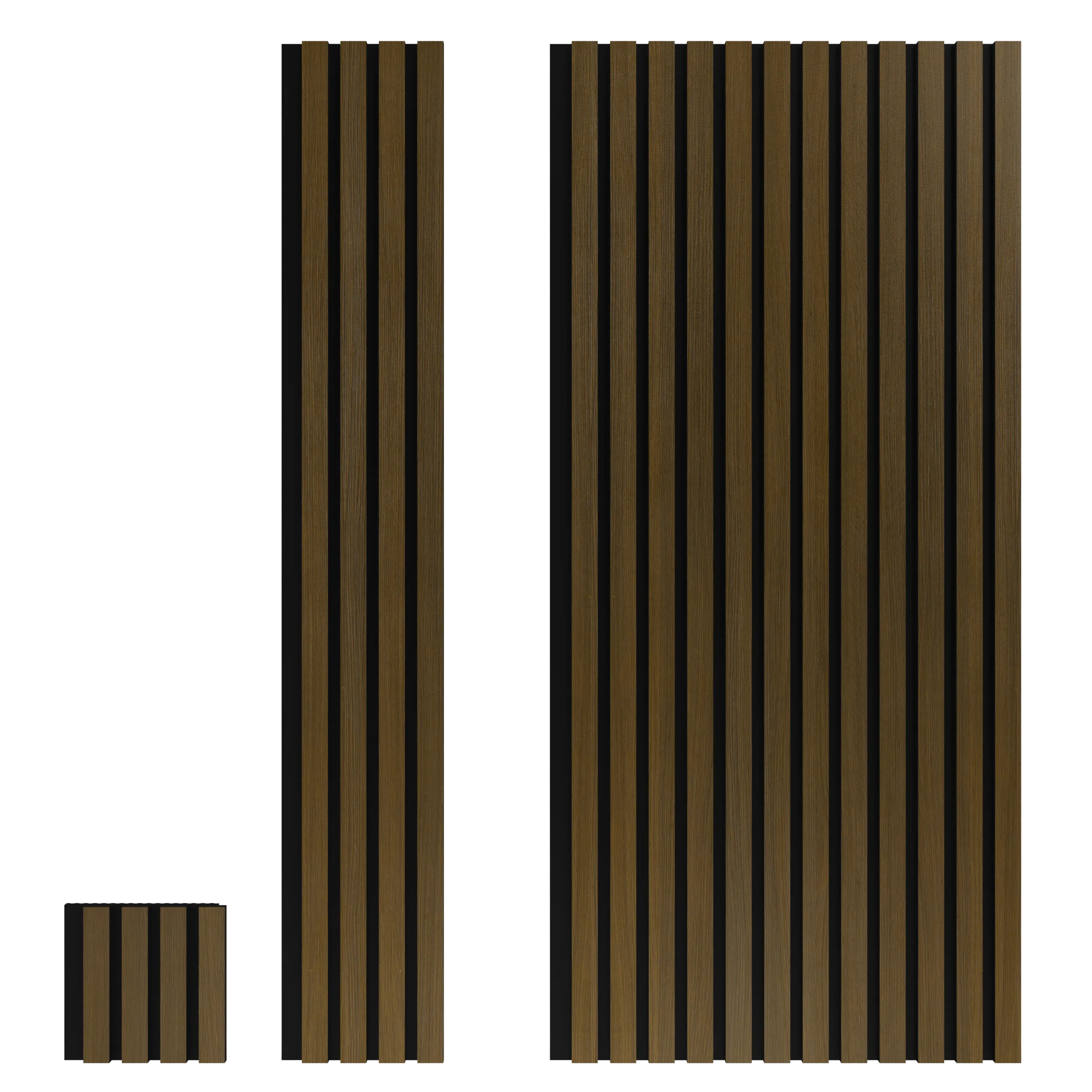 Panel acústico premium exterior Nutmeg Oak