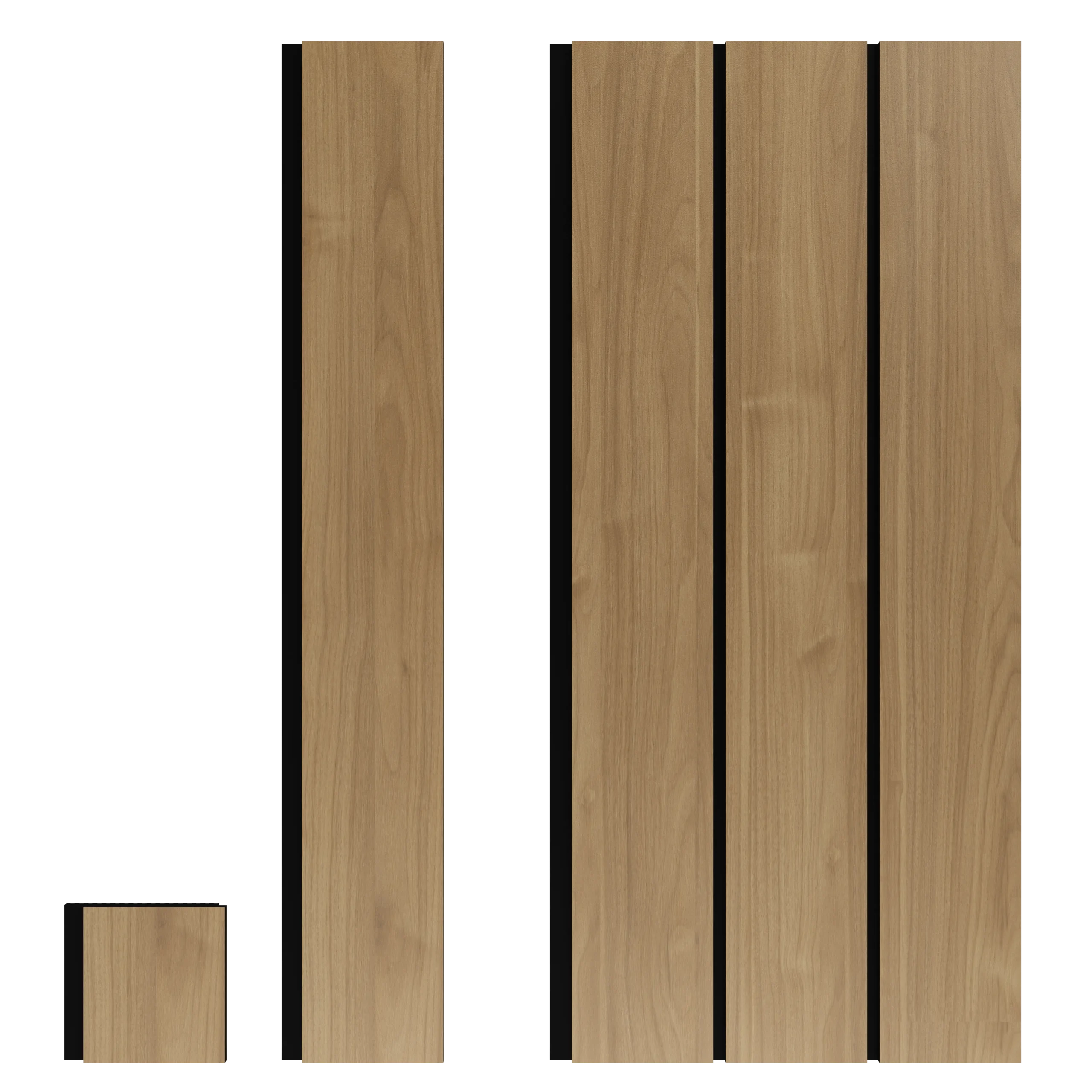 Panel liso elegance Nogal Slow