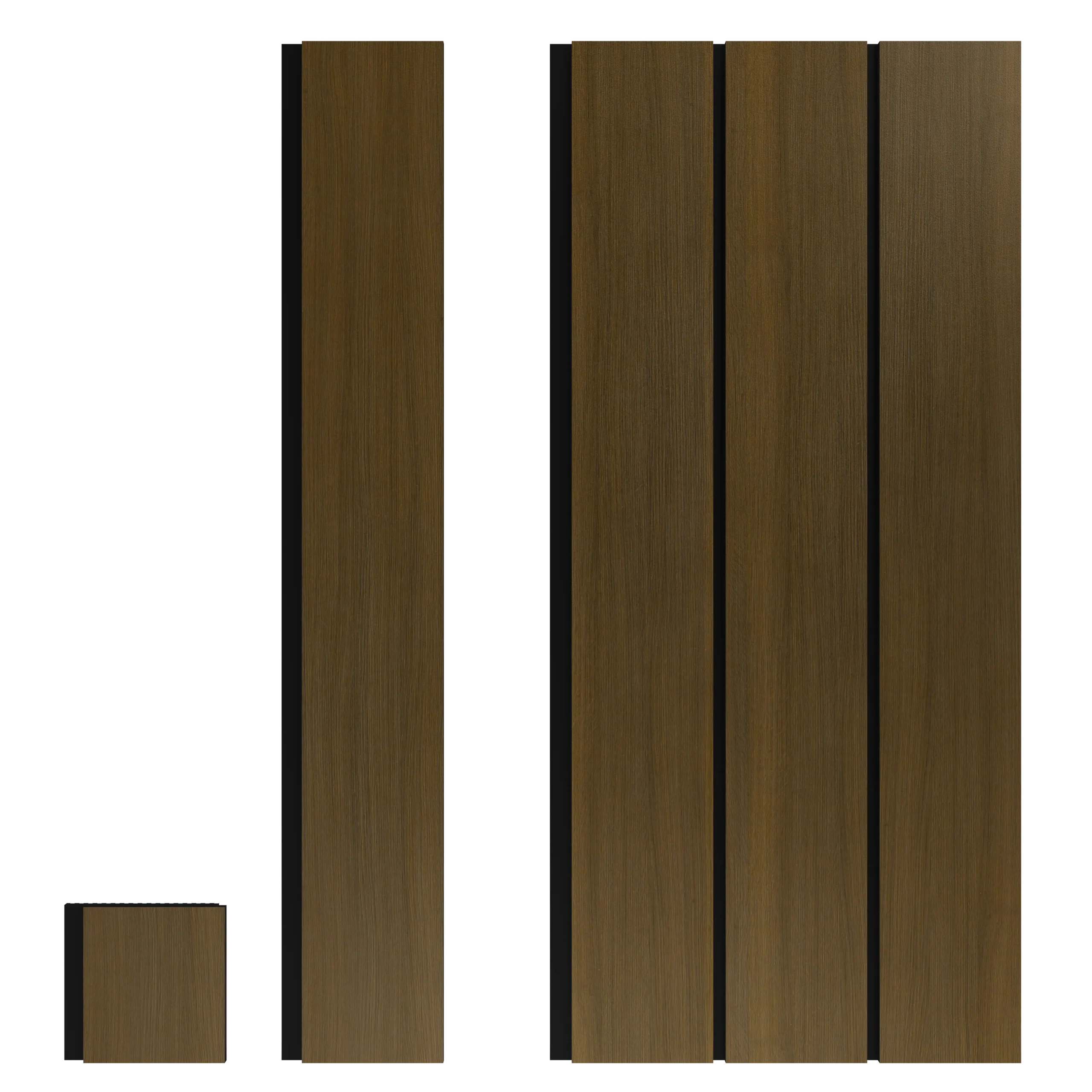 Panel liso elegance exteriores Nutmeg Oak