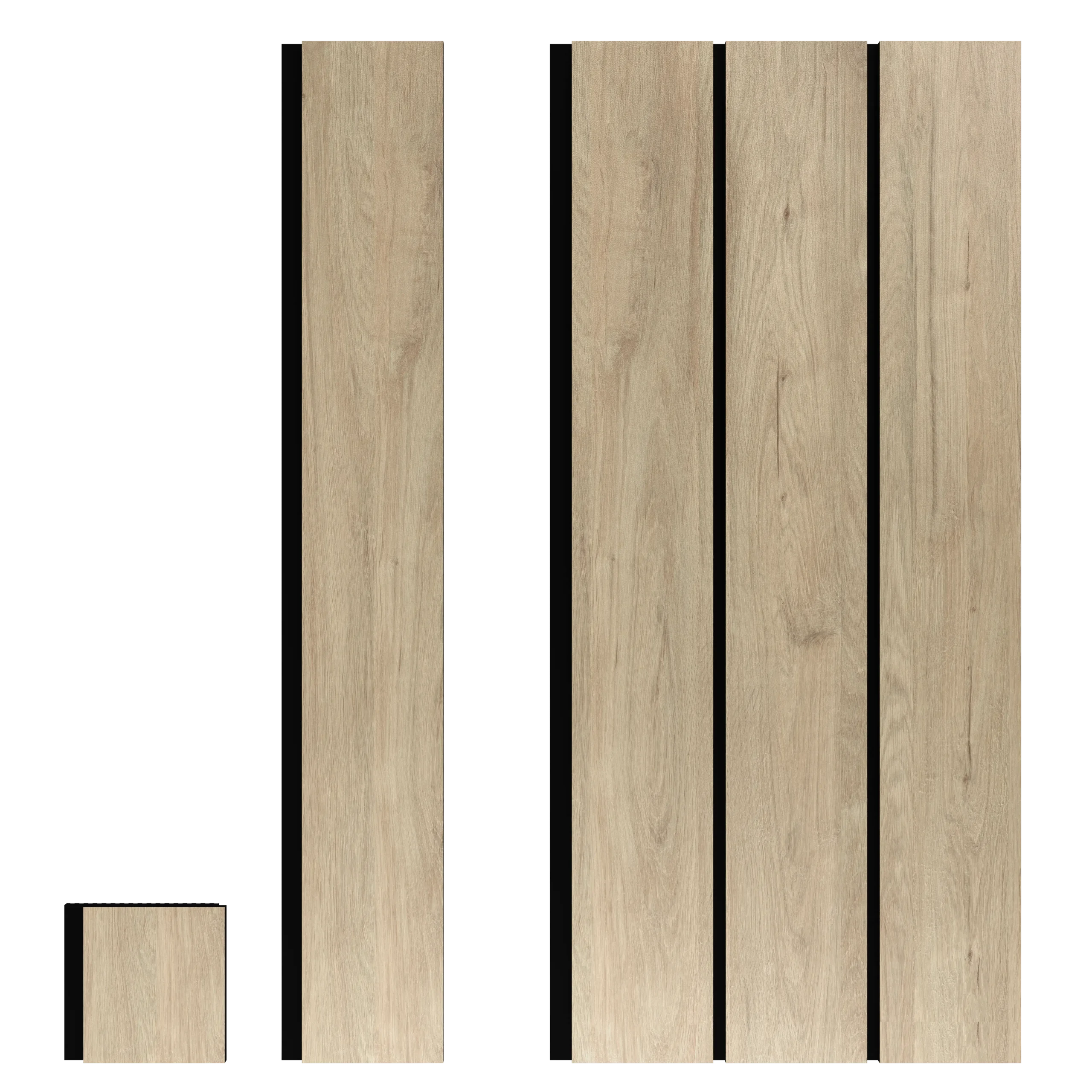 Painel liso de elegância Aurora Oak