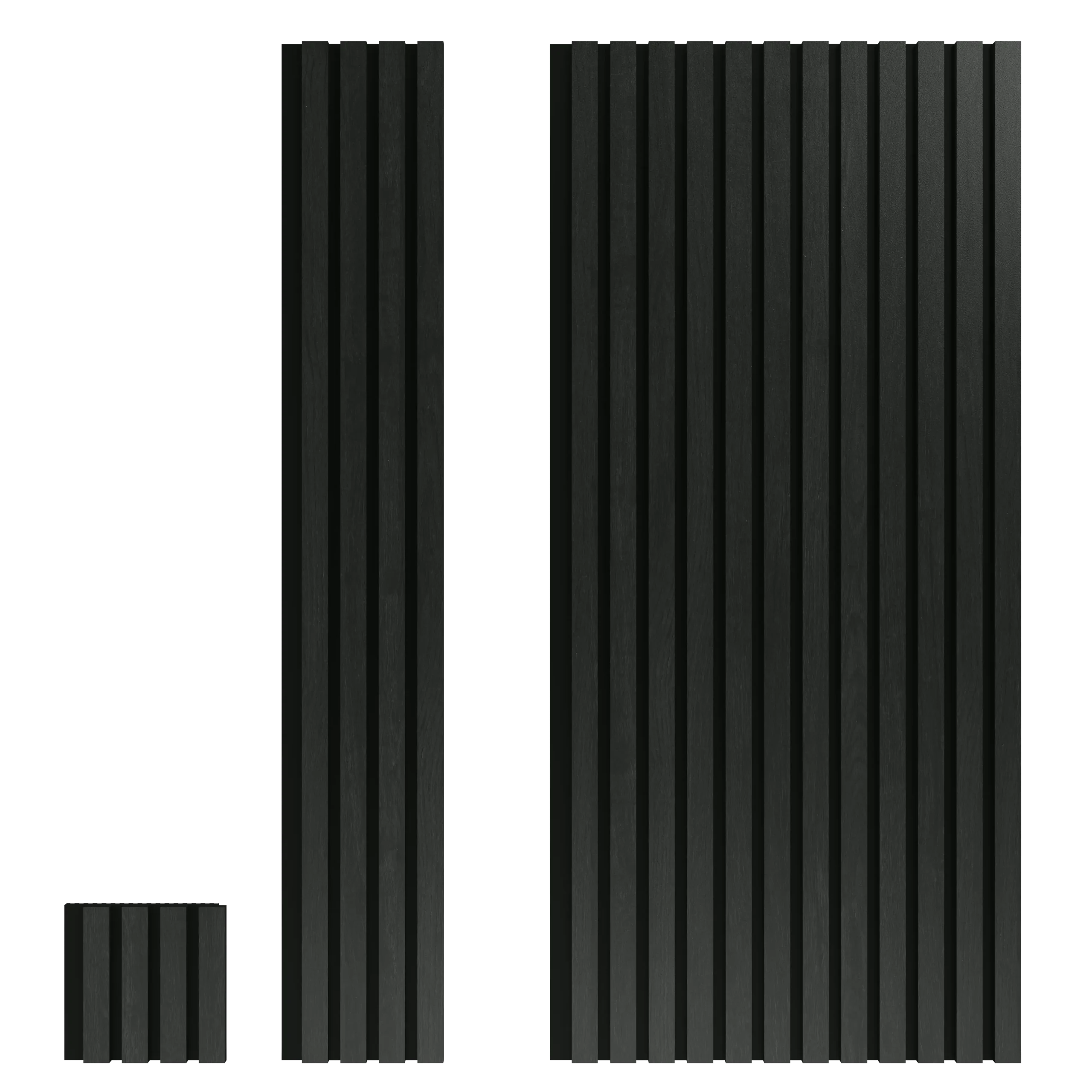Panneau acoustique extérieur haut de gamme en chêne truffé