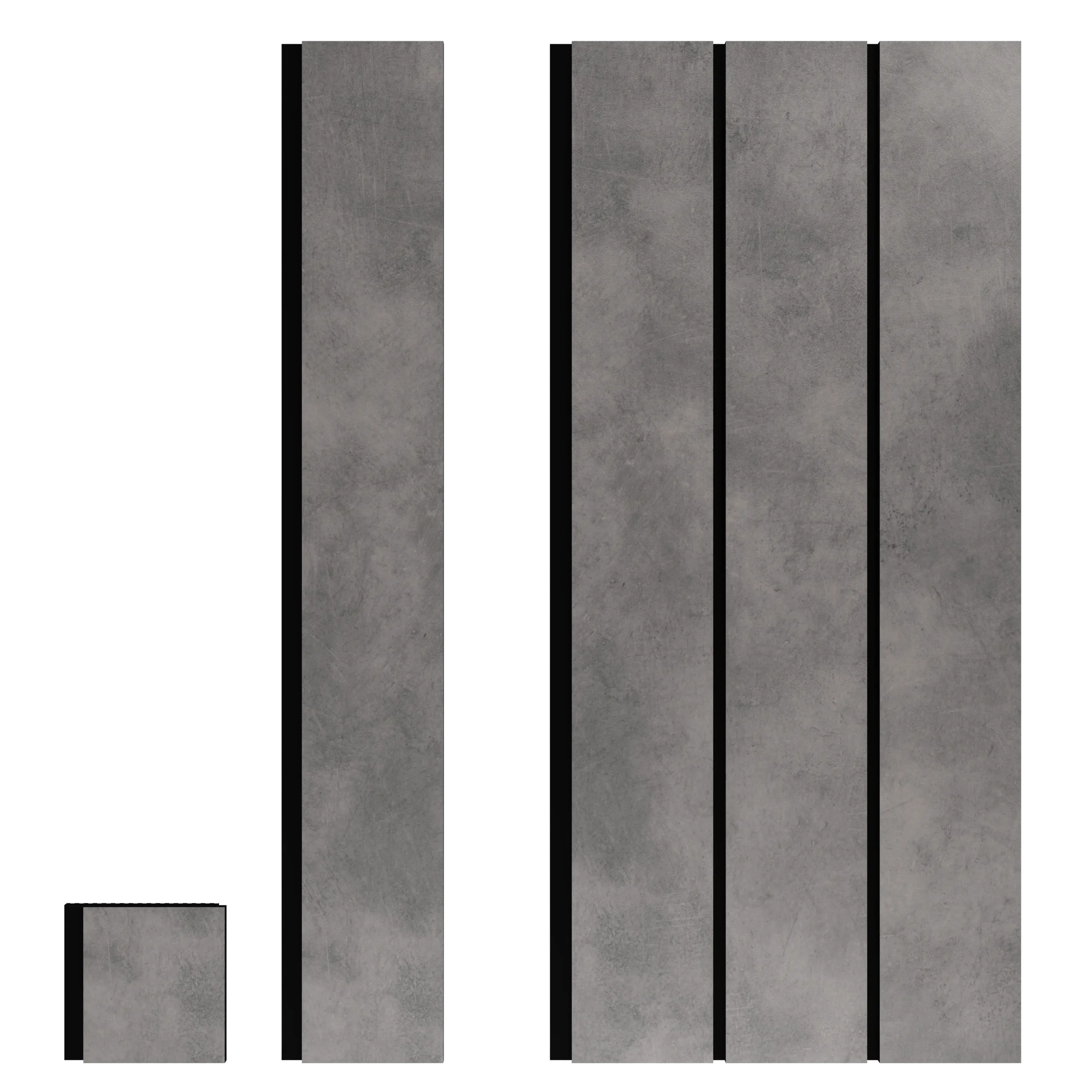 Panneau lisse Elegance Lava Cement