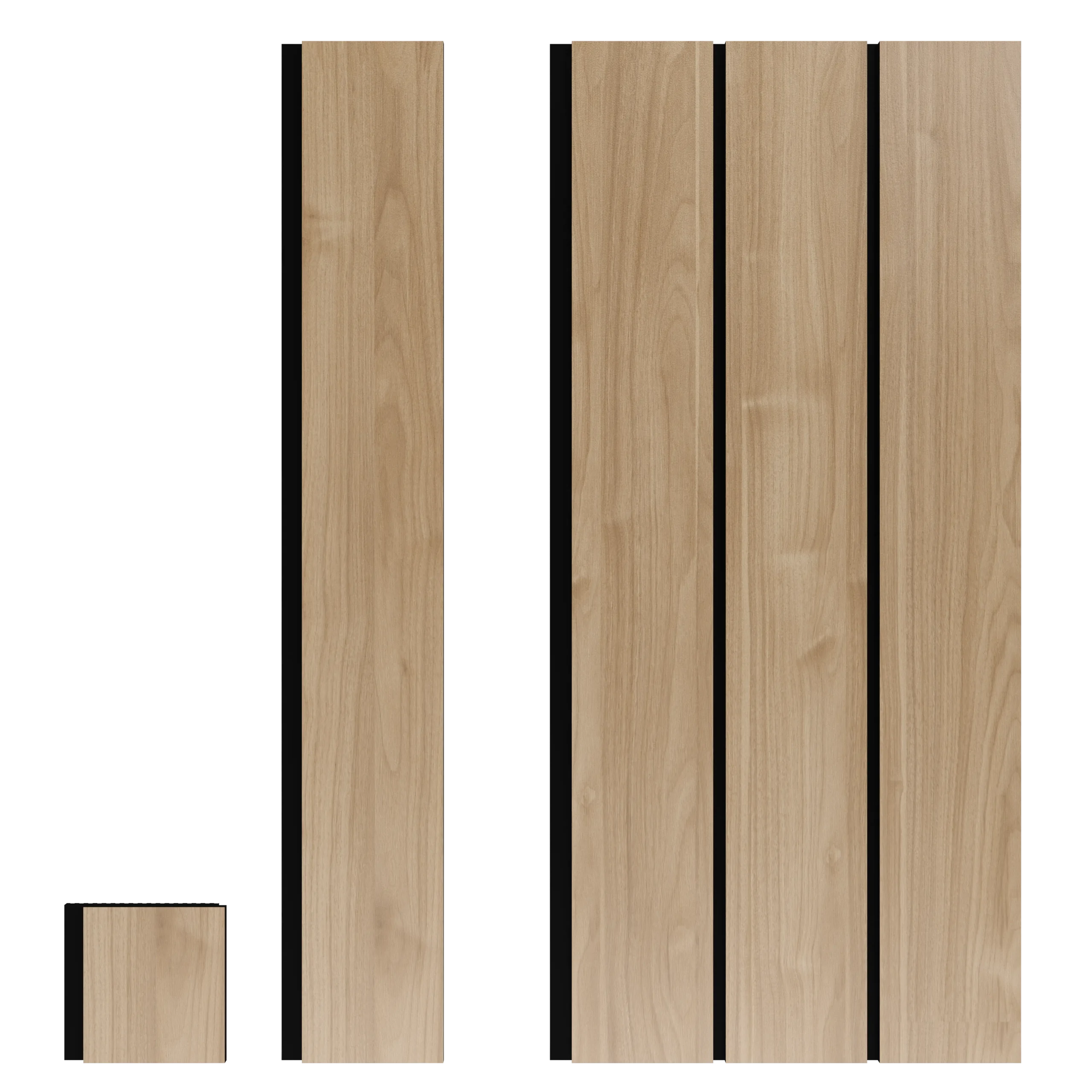 Panneau lisse élégance Denver Oak